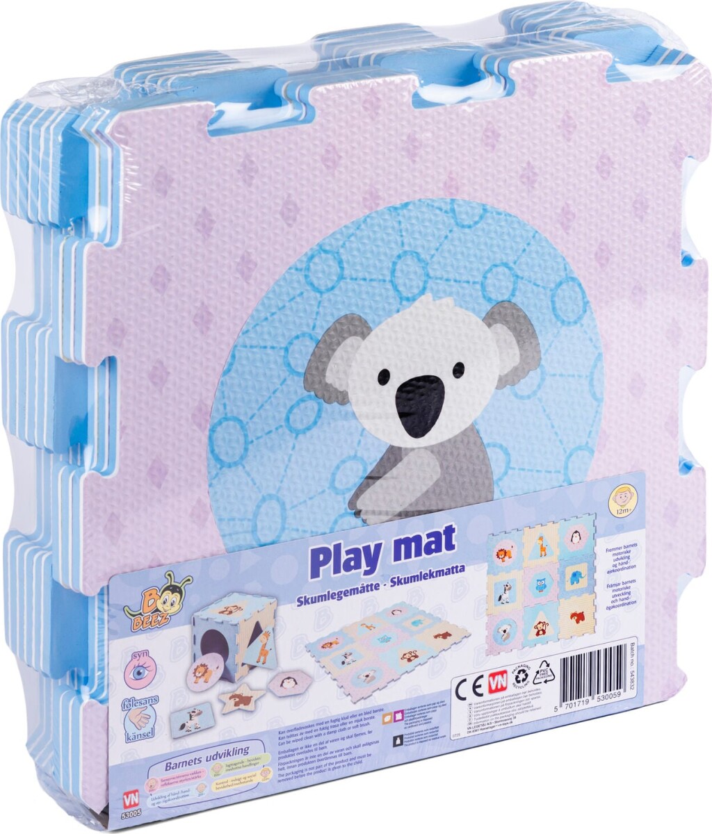 B-Beez - Legemåtte I Skum - 18 Dele - Vn 53005