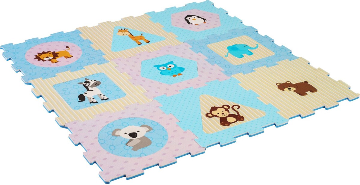 B-Beez - Legemåtte I Skum - 18 Dele - Vn 53005