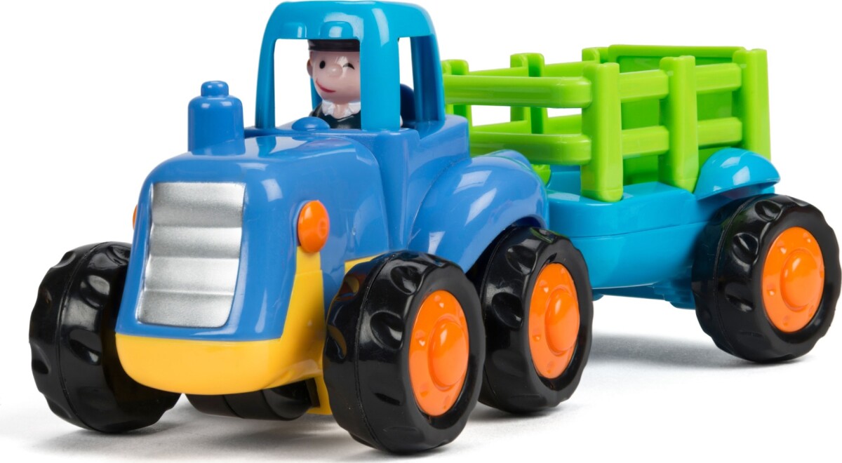 B Beez Junior Arbejdsbil Med Bevægelige Dele Og Friktion