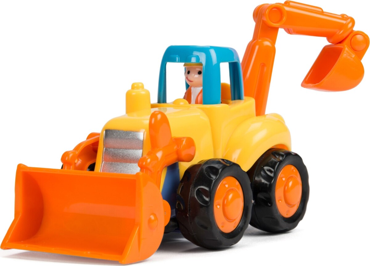 B Beez Junior Arbejdsbil Med Bevægelige Dele Og Friktion