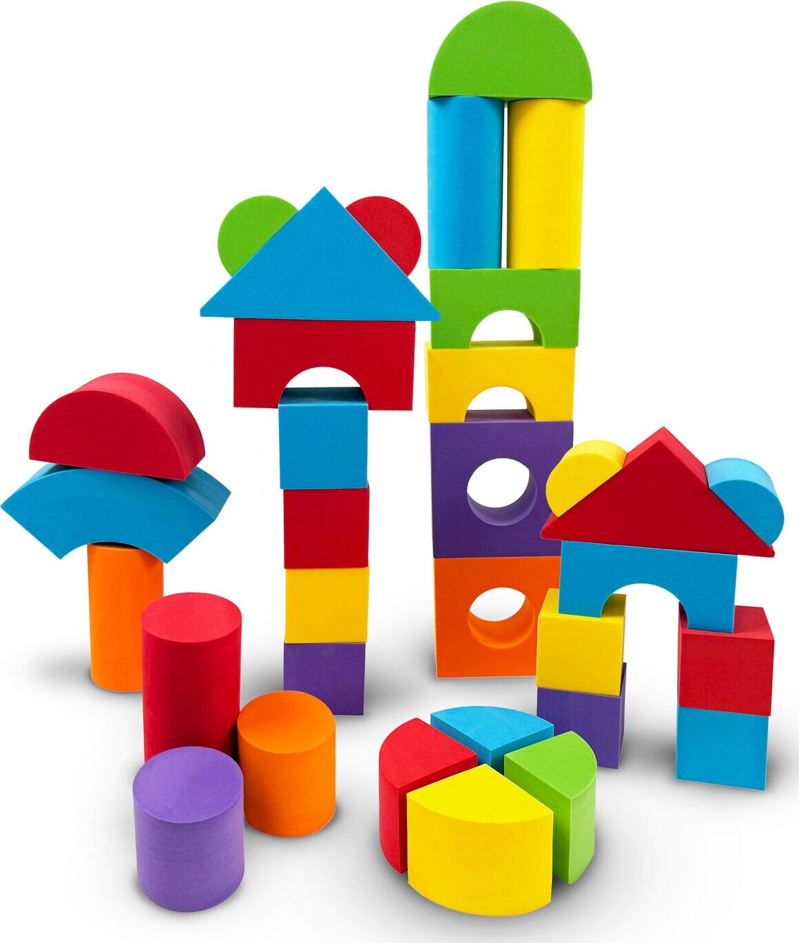 B-Beez - Store Skumklodser Til Børn - 52 Dele - Vn 53008