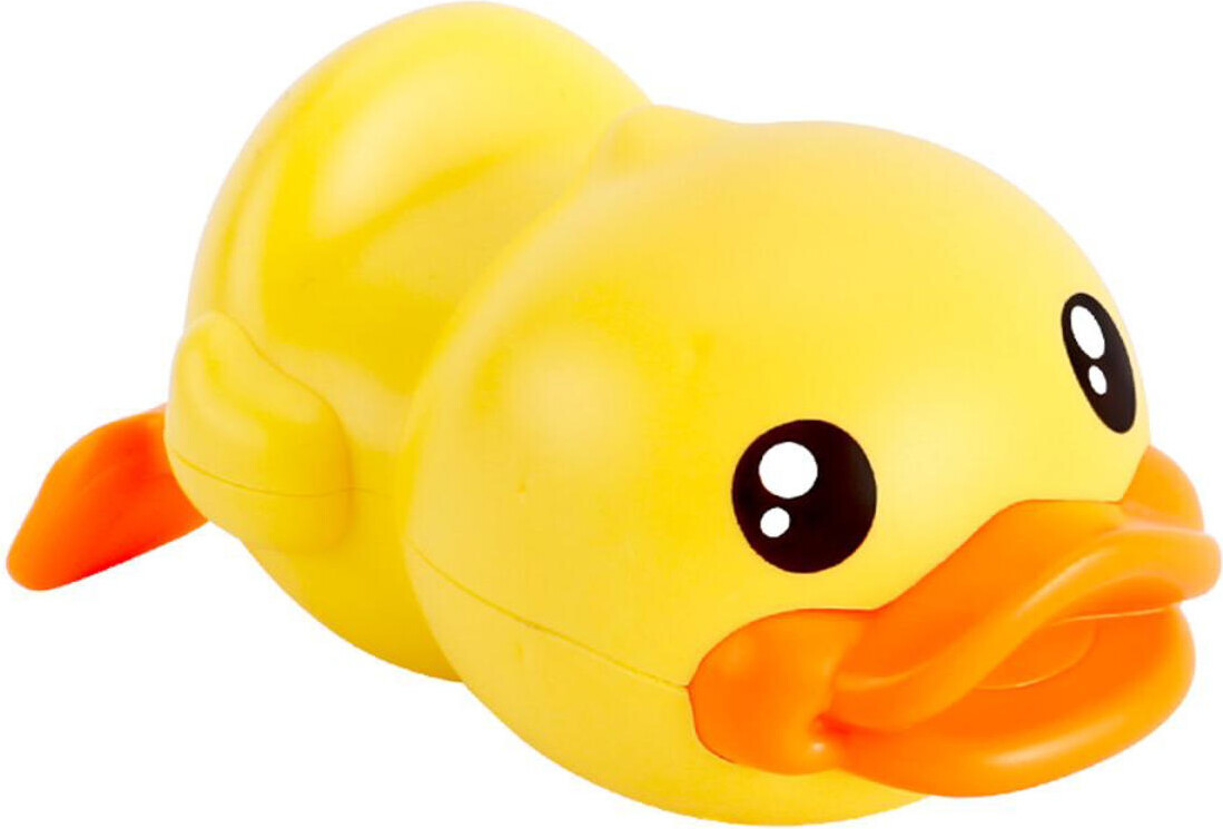 B Duck Optrækkelig Badeand - 2 Pakke I Hård Plast - Assorteret