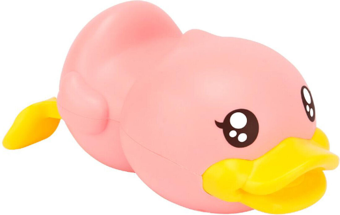 B Duck Optrækkelig Badeand - 2 Pakke I Hård Plast - Assorteret