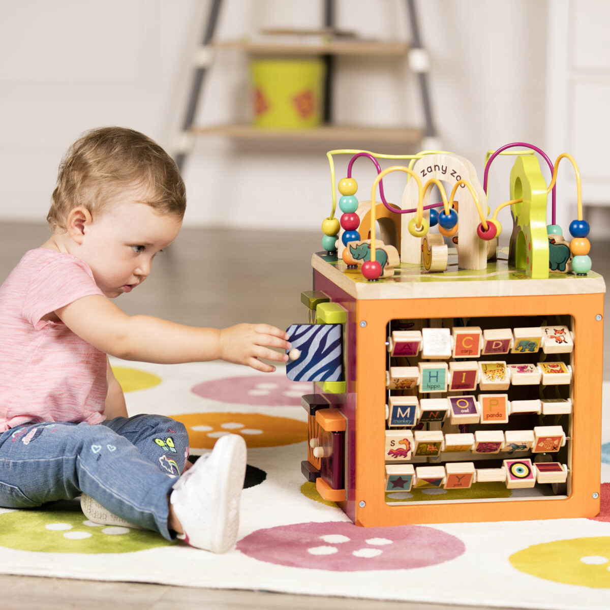 B Toys - Stort Aktivitetscenter I Træ 1004