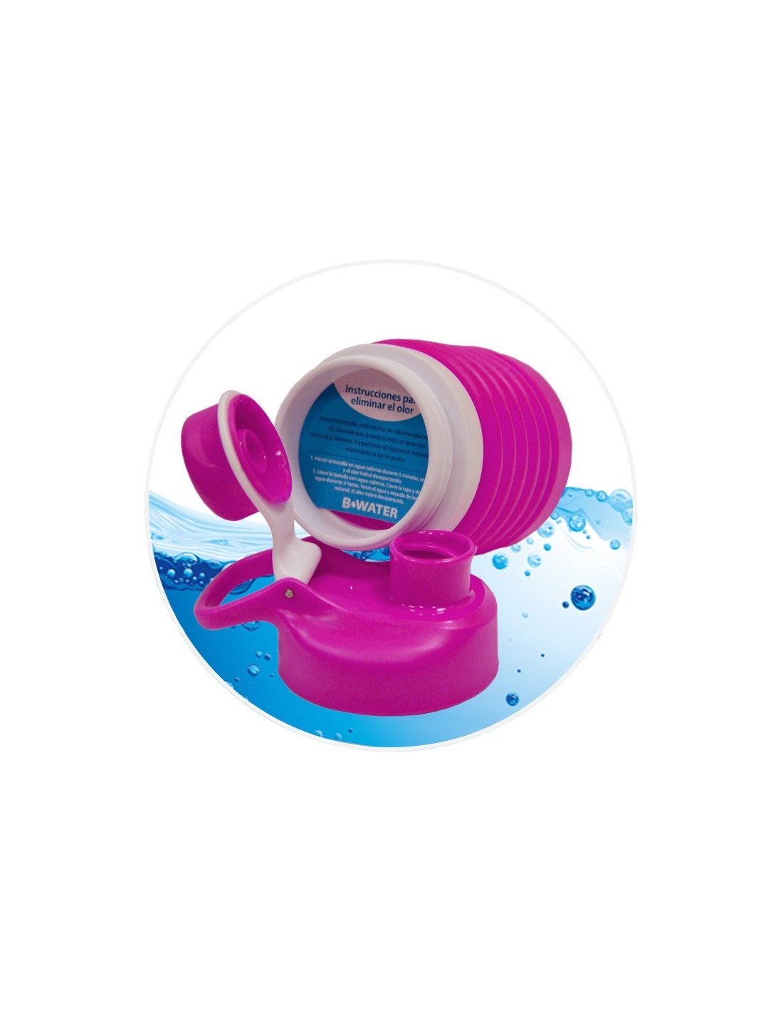 B-Water Flex Drikkedunk 550 Ml - Assorteret