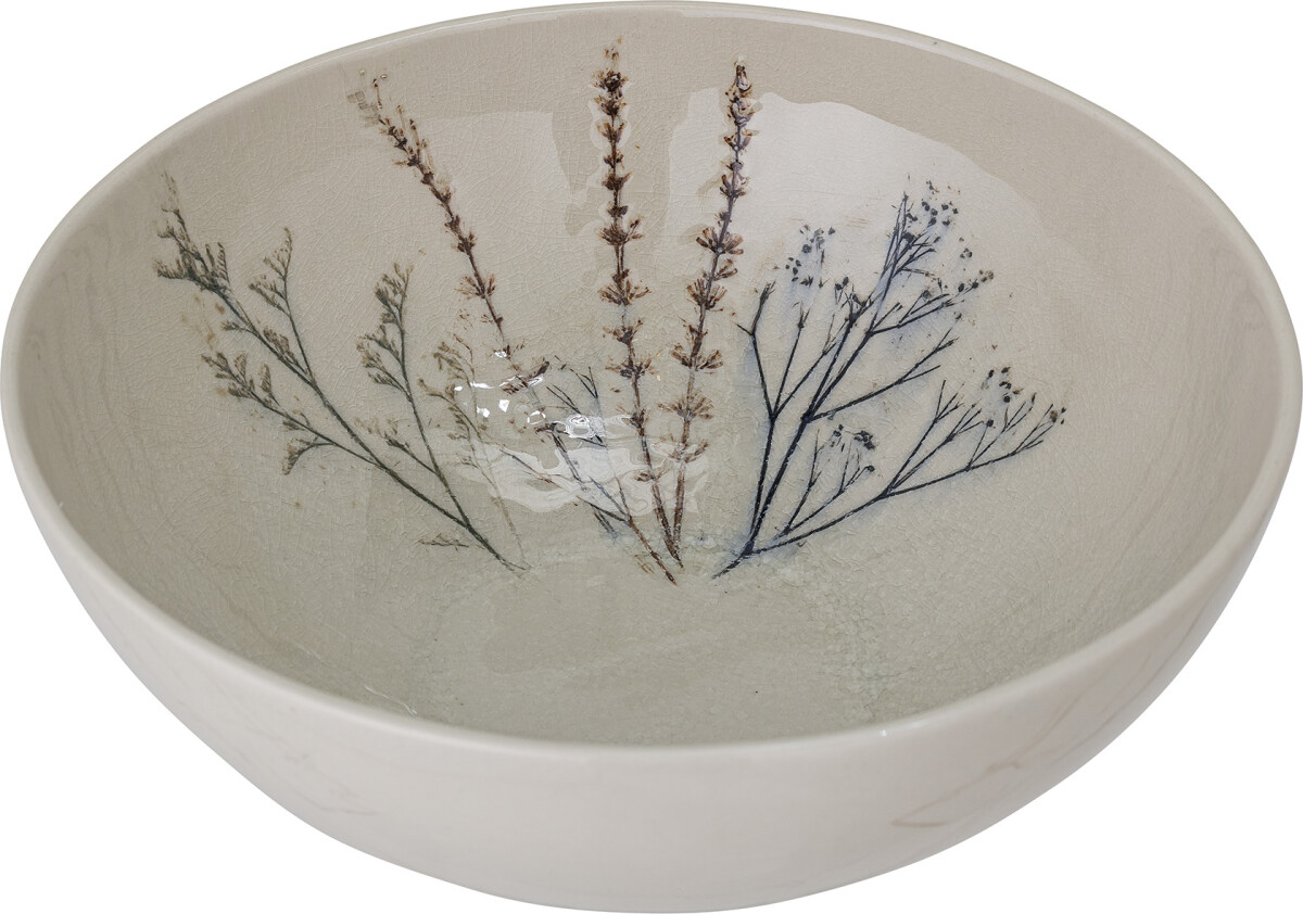 Bloomingville - Bea Skål - Natur - Stentøj Keramik