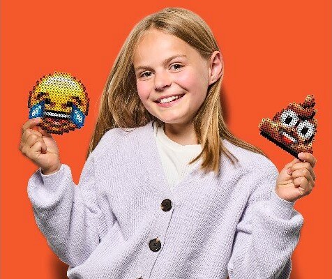 Beady Create Perler - Perlesæt Med 10800 Perler Og 4 Perleplader