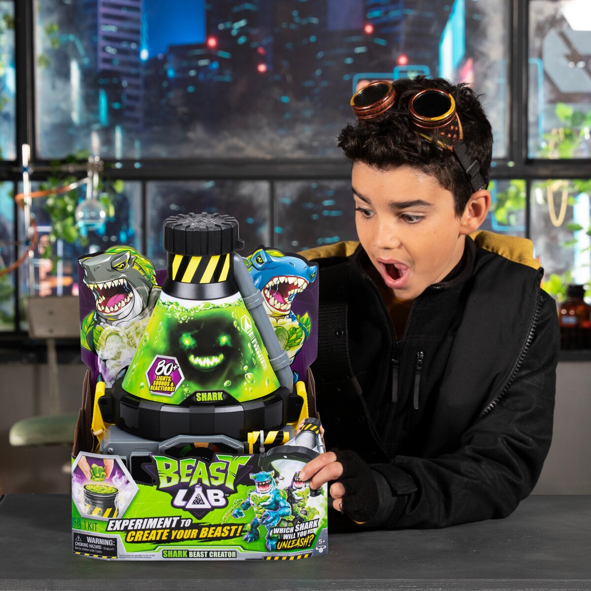 Beast Lab - Shark Beast Eksperiment Legesæt