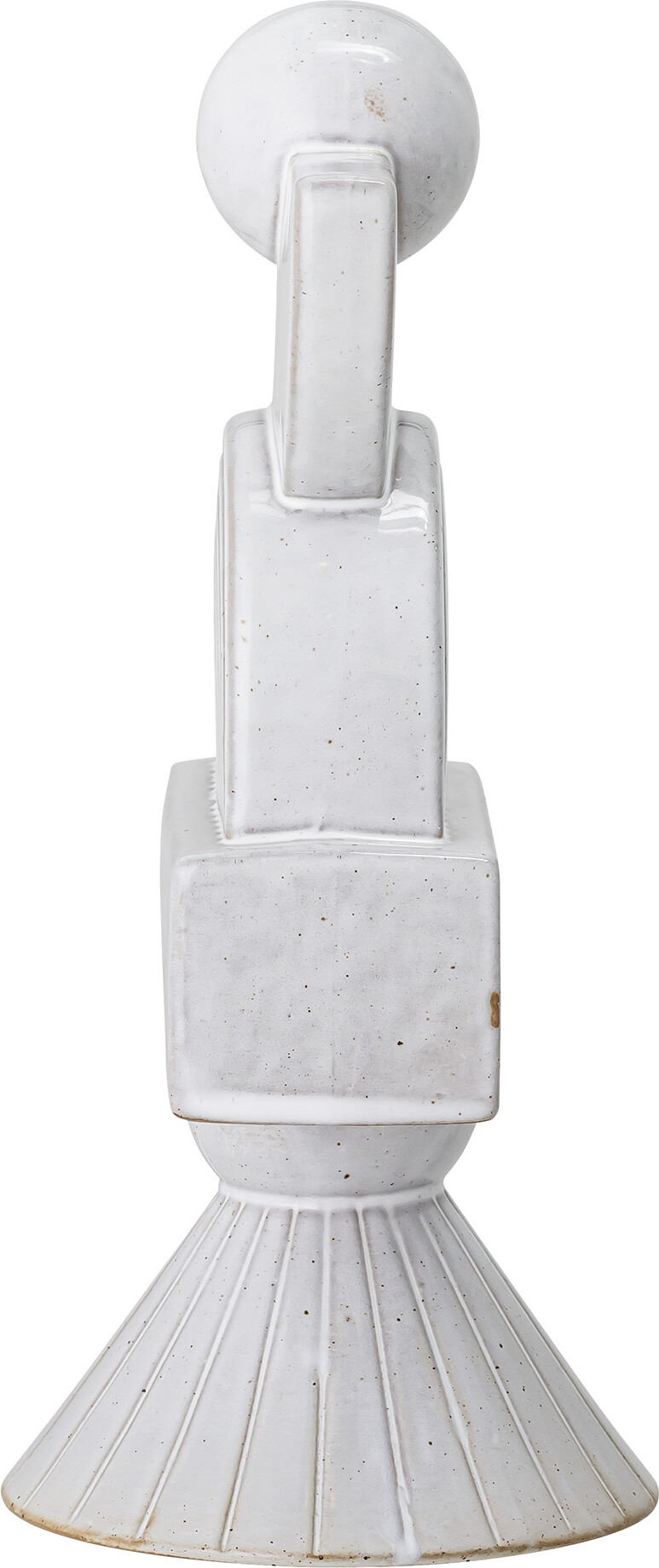 Bloomingville - Beatrice Dekoration - Hvid - Stentøj