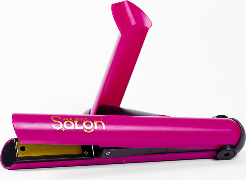 Legetøjs Glattejern Og Holder - Hair Style Salon