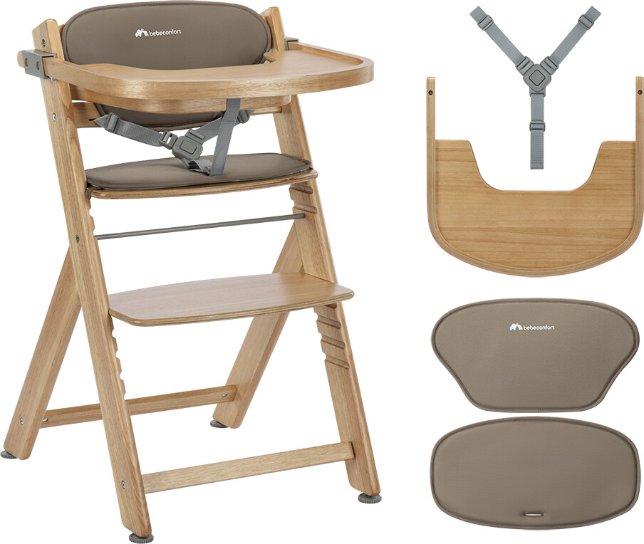 Bebeconfort - Bbc Timba With Cushion2 - Natural Wood Beige Ecom - Beige