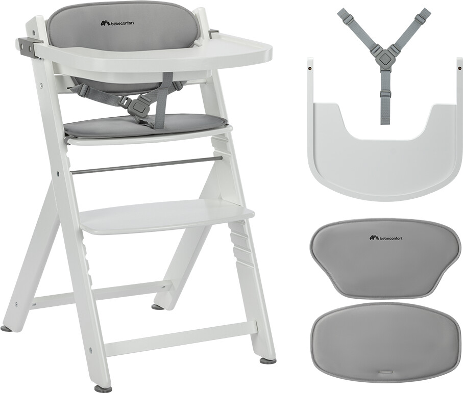 Bebeconfort - Bbc Timba With Cushion2 - Whitegrey