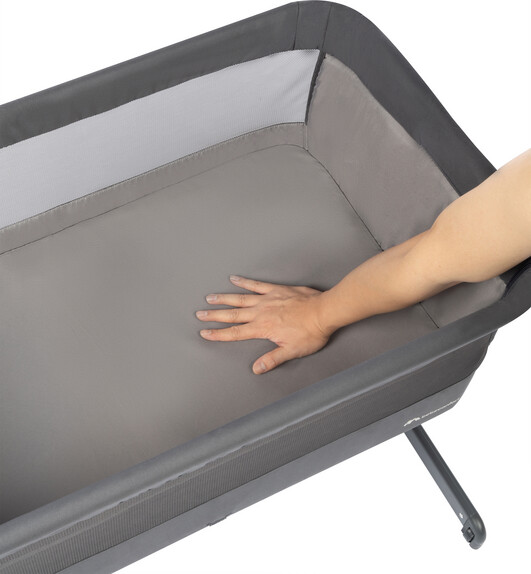 Bebeconfort - Calidoo 2 I 1 Bedside Babyseng - Tinted Gray