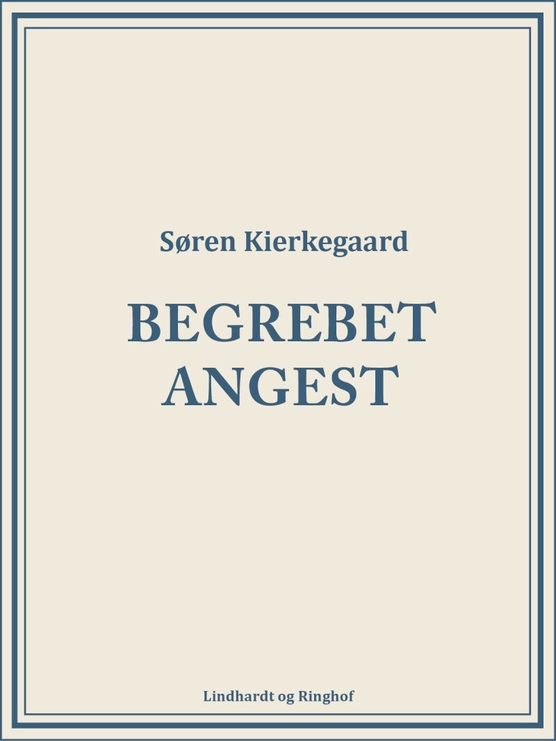 Begrebet Angest
