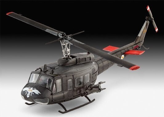 Revell - Bell Uh-1H Gunship - 1 100 - Level 3 - 04983