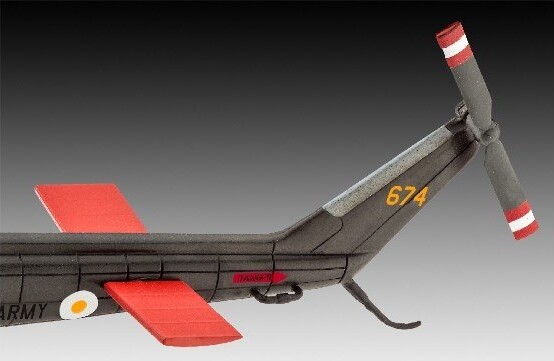 Revell - Bell Uh-1H Gunship - 1 100 - Level 3 - 04983