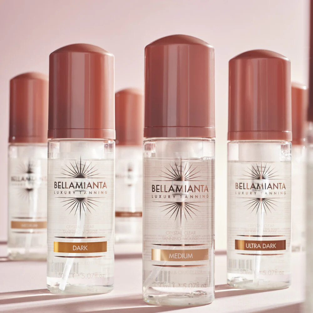 Bellamianta - Crystal Clear Tanning Mousse - Medium