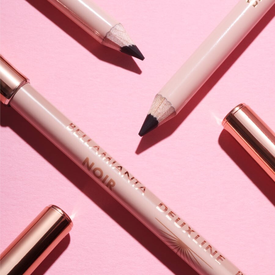 Bellamianta - Deuxline 2 In 1 Eyeliner Pencil - Black And Brown - 16G
