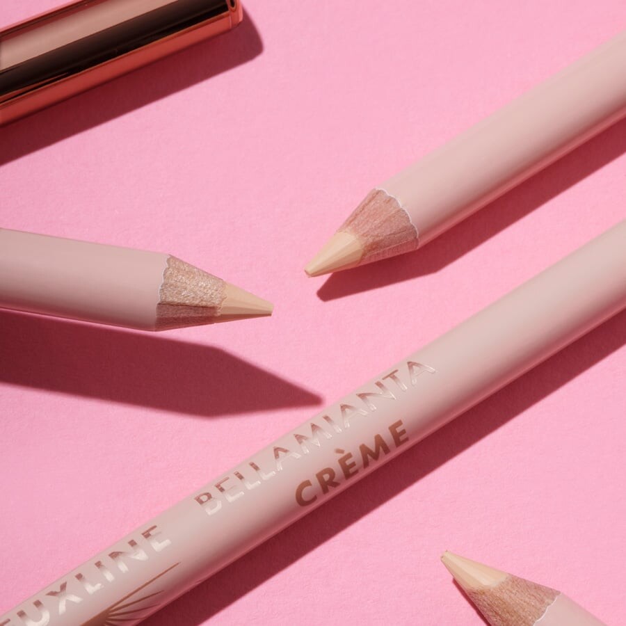 Bellamianta - Deuxline 2 In 1 Eyeliner Pencil - Cream And Black - 16G