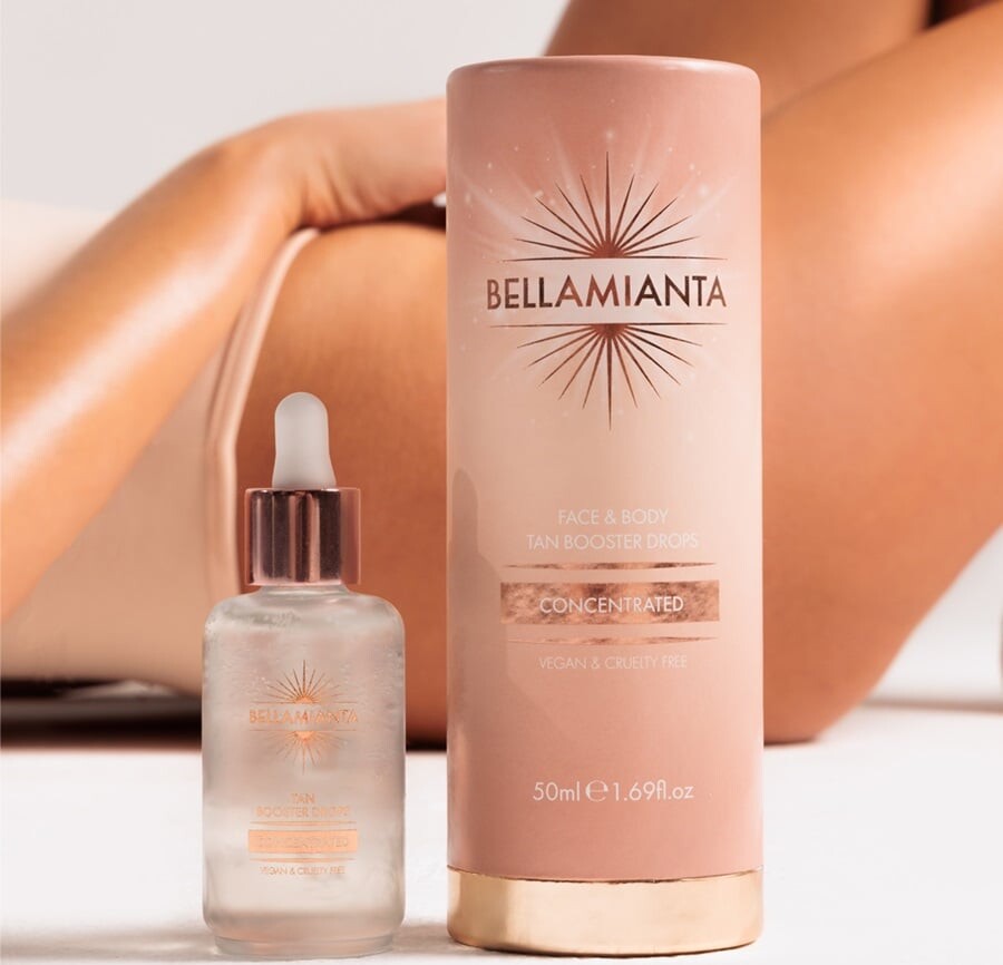 Bellamianta - Face Body Tan Boosting Drops 50 Ml - Selvbruner