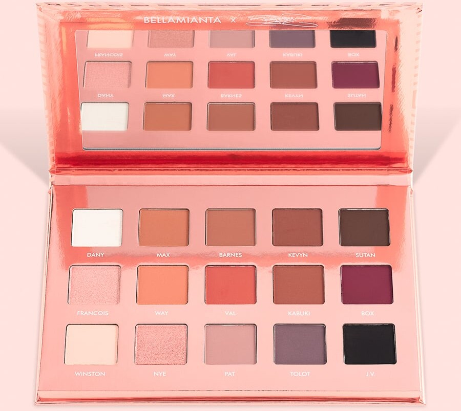 Bellamianta - Heart Of Beauty Eyeshadow Palette 15G - Øjenskygge Palette