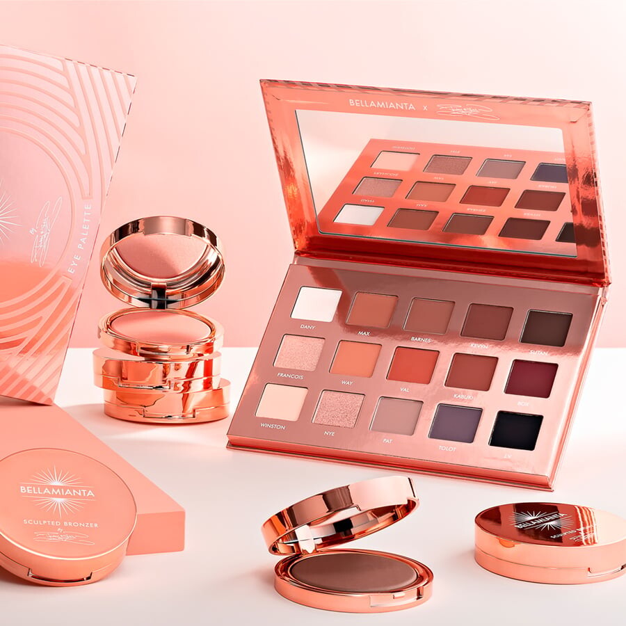 Bellamianta - Heart Of Beauty Eyeshadow Palette 15G - Øjenskygge Palette