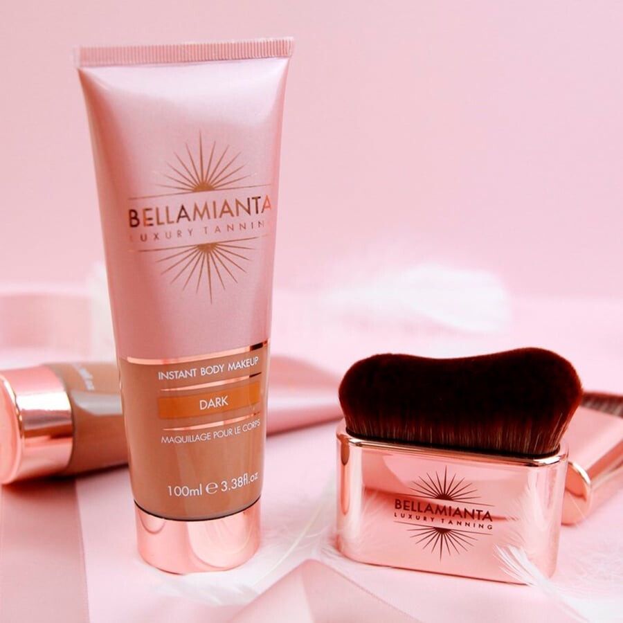 Bellamianta - Instant Body Make Up - Dark - 100 Ml