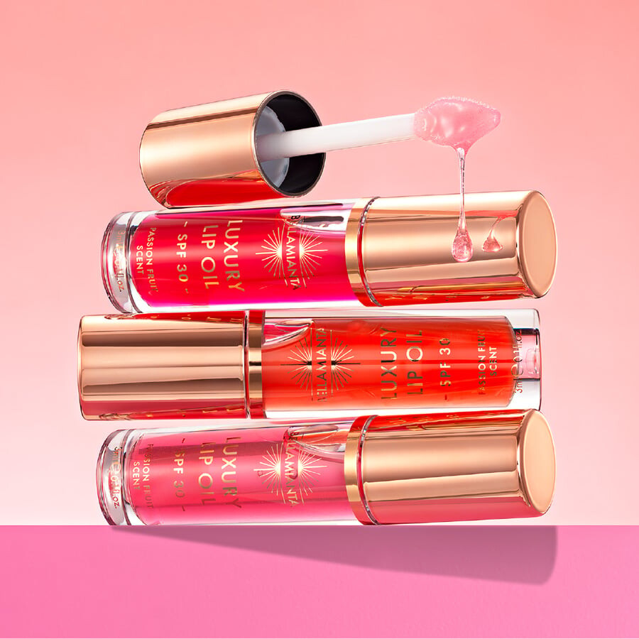 Bellamianta - Luxury Lip Oil Spf30 - Coral - 3Ml