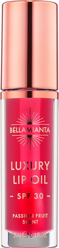 Bellamianta - Luxury Lip Oil Spf30 Raspberry 3 Ml - Læbepomade
