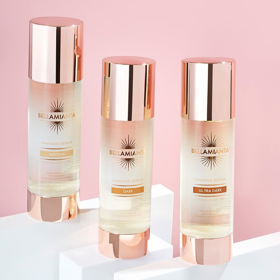 Bellamianta - Tanning Serum Body Golden Olive 150 Ml - Selvbruner