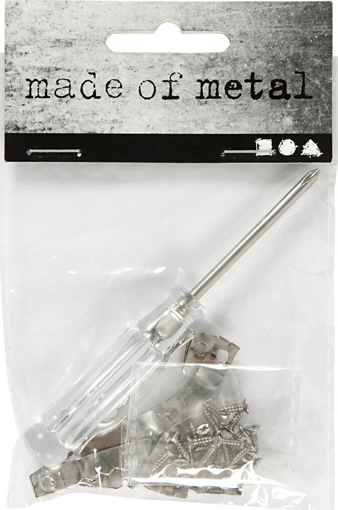 Beslag - Str 5X40 Mm - Sølv - 10 Stk