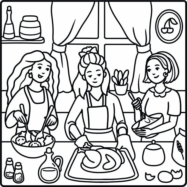 Bestie Moments Cute Girly Malebog