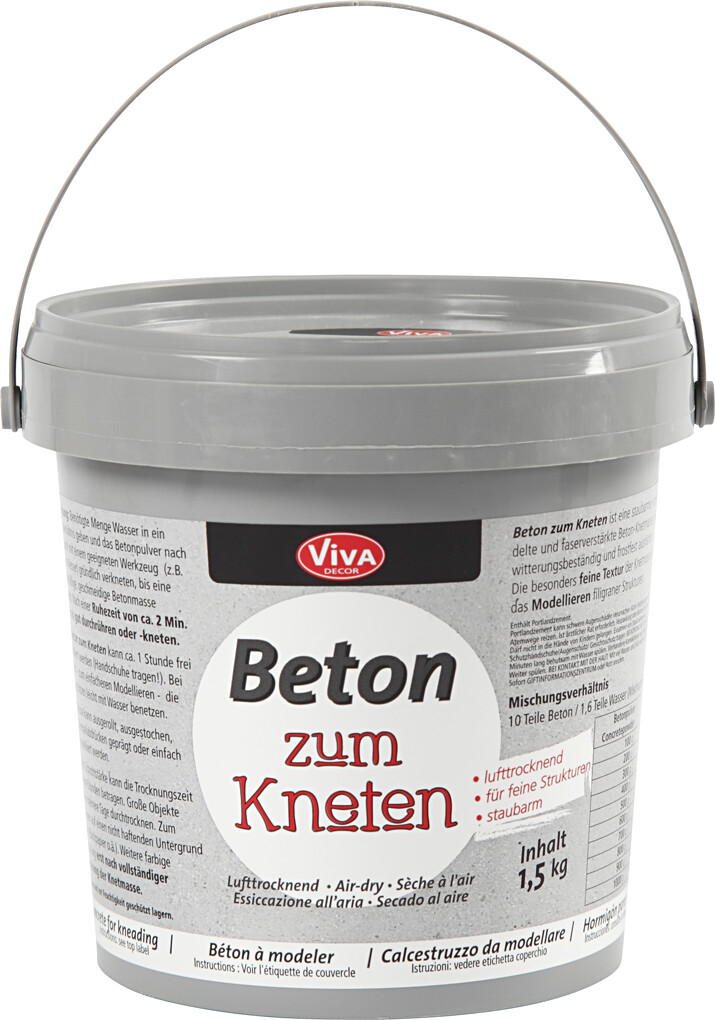 Beton Til Modellering - Grå - 1500 G