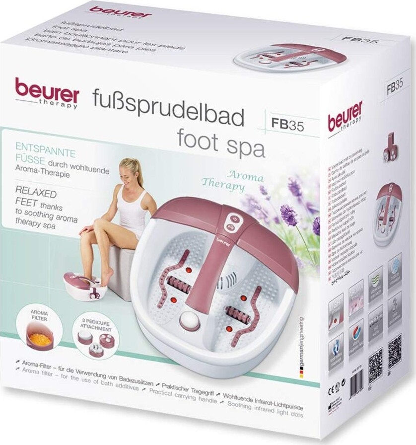Beurer Fb 35 Fodbad Med Aromaterapi - 3 Års Garanti
