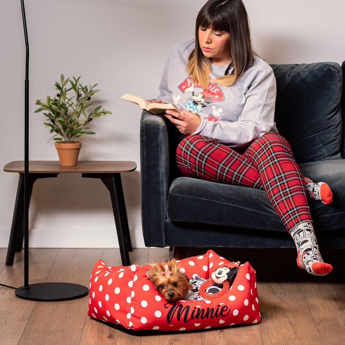 Bidering Hund - Minnie Mouse