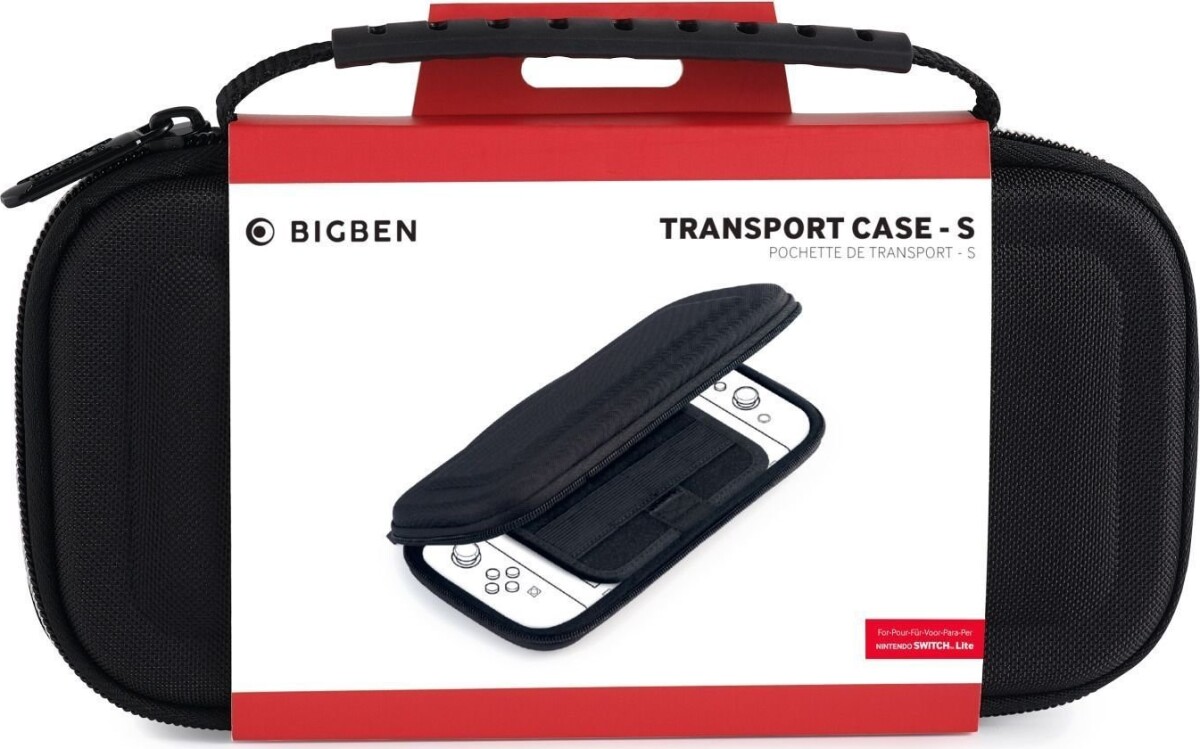 Big Ben Large Protection Pouch Red Switch Mini Nintendo Switch