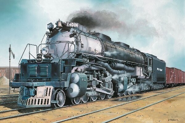 Revell - Big Boy Lokomotiv Byggesæt - 1 87 - 02165