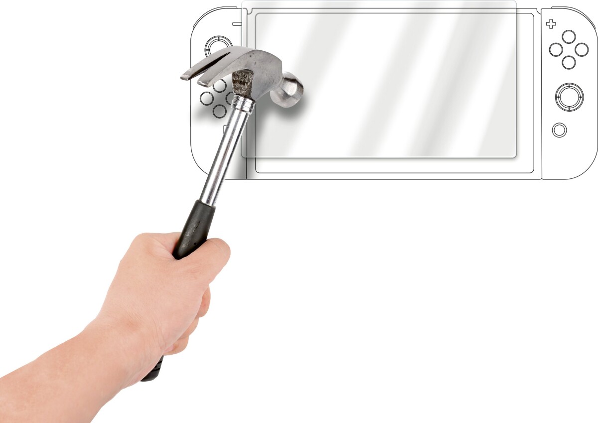 Bigben Tempered Glass Screen Protector - Switch Oled