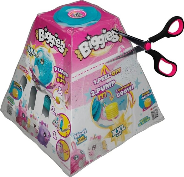 Biggies Bamse - Xxl - Oppustelig Bamse - Assorteret