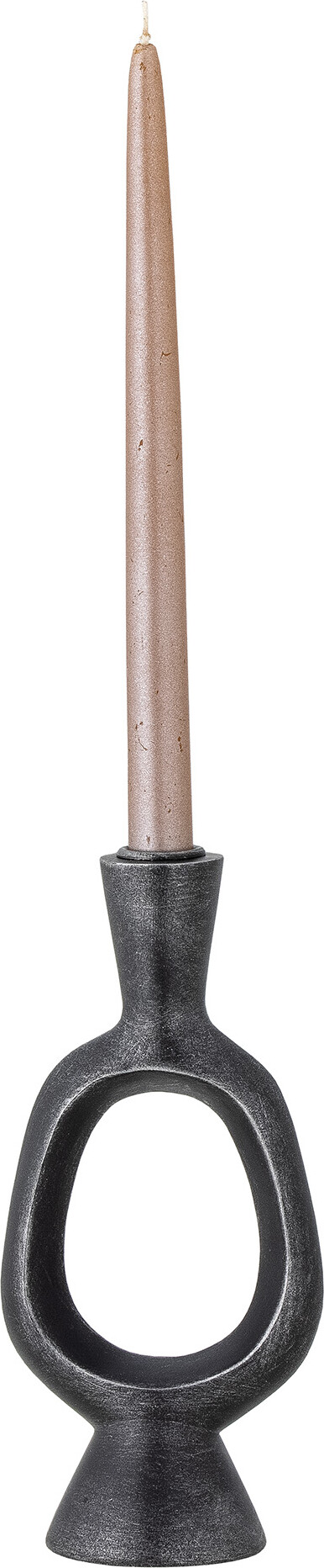 Bloomingville - Bijan Lysestage - Sort - Polyresin