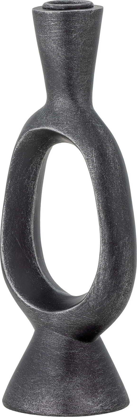Bloomingville - Bijan Lysestage - Sort - Polyresin