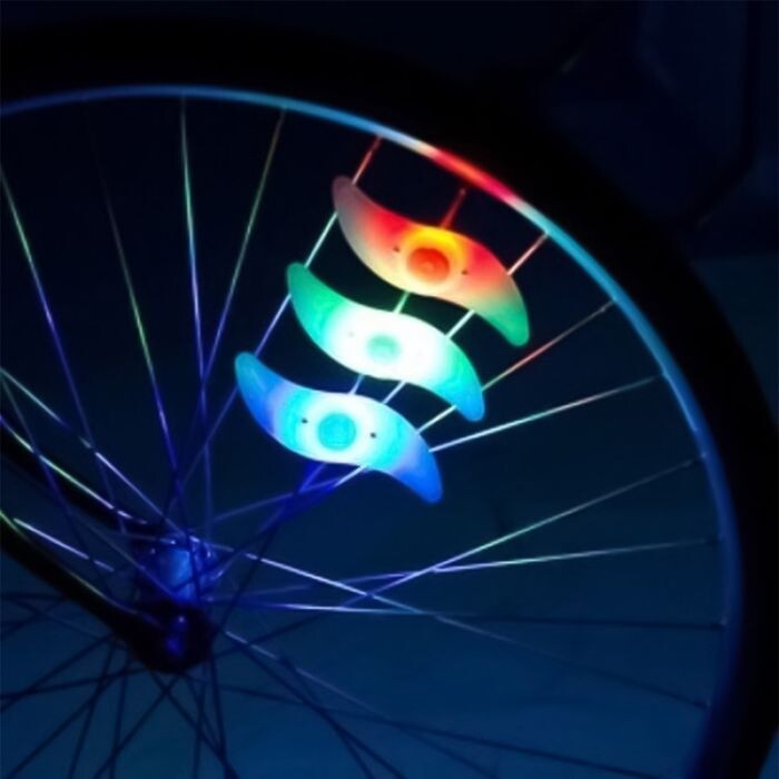 Bike Fun Spoke Lighting Til Børnecyklen - 2 Stk