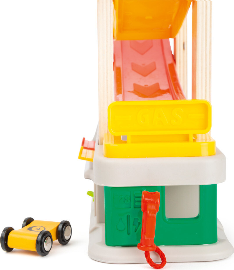 Small Foot - Kuglebane Med Biler Og Garage