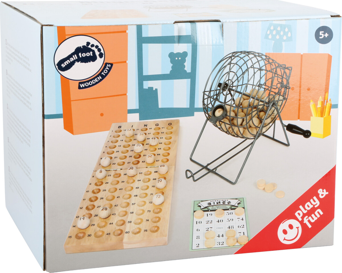 Small Foot - Bingo Spil Med Tromle