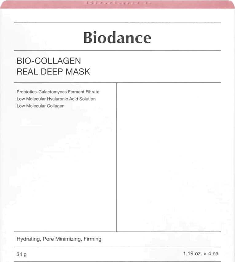 Biodance - 4 Pcs Bio-Collagen Real Deep Mask