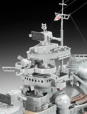 Revell - Bismarck Model Skib Byggesæt - 1 350 - Level 5 - 05040