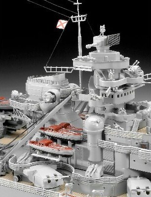 Revell - Bismarck Model Skib Byggesæt - 1 350 - Level 5 - 05040