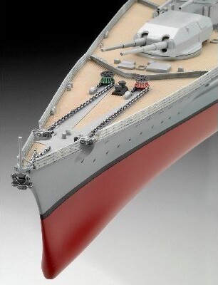 Revell - Bismarck Model Skib Byggesæt - 1 350 - Level 5 - 05040