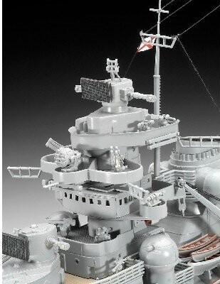 Revell - Bismarck Model Skib Byggesæt - 1 350 - Level 5 - 05040