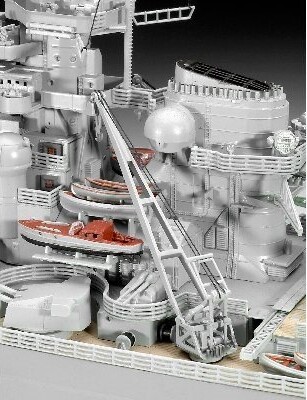 Revell - Bismarck Model Skib Byggesæt - 1 350 - Level 5 - 05040